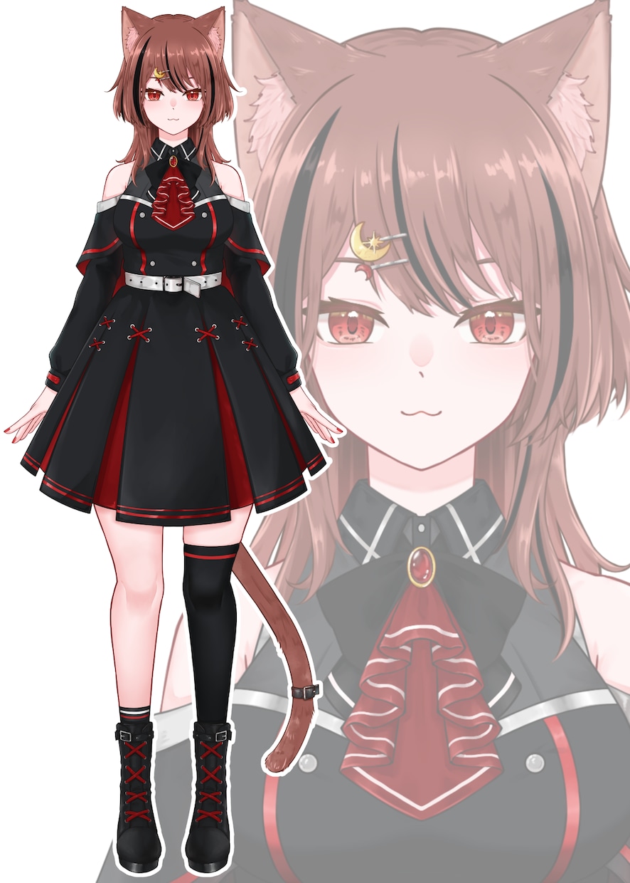 Vtuberさん向け衣装デザインします 新衣装のデザイン等にお困りではないですか？衣装考えます！ イメージ3