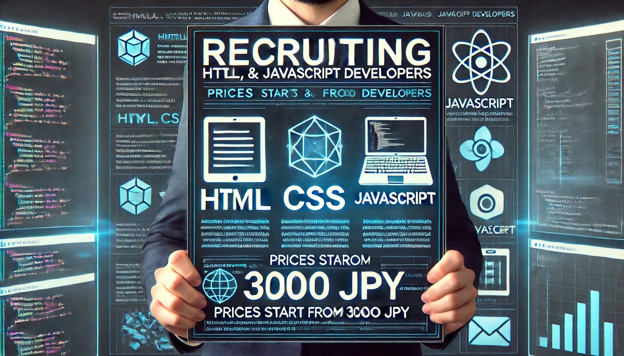 HTML, CSSコーディング代行します 【デザイン経験】あなたの伝えたいこと、代わりに伝えます！ イメージ1