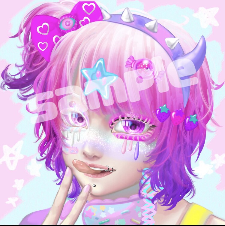 厚塗り、アニメ塗り、デフォルメイラスト作成します snsアイコン、ブログ、壁紙なんでも イメージ8