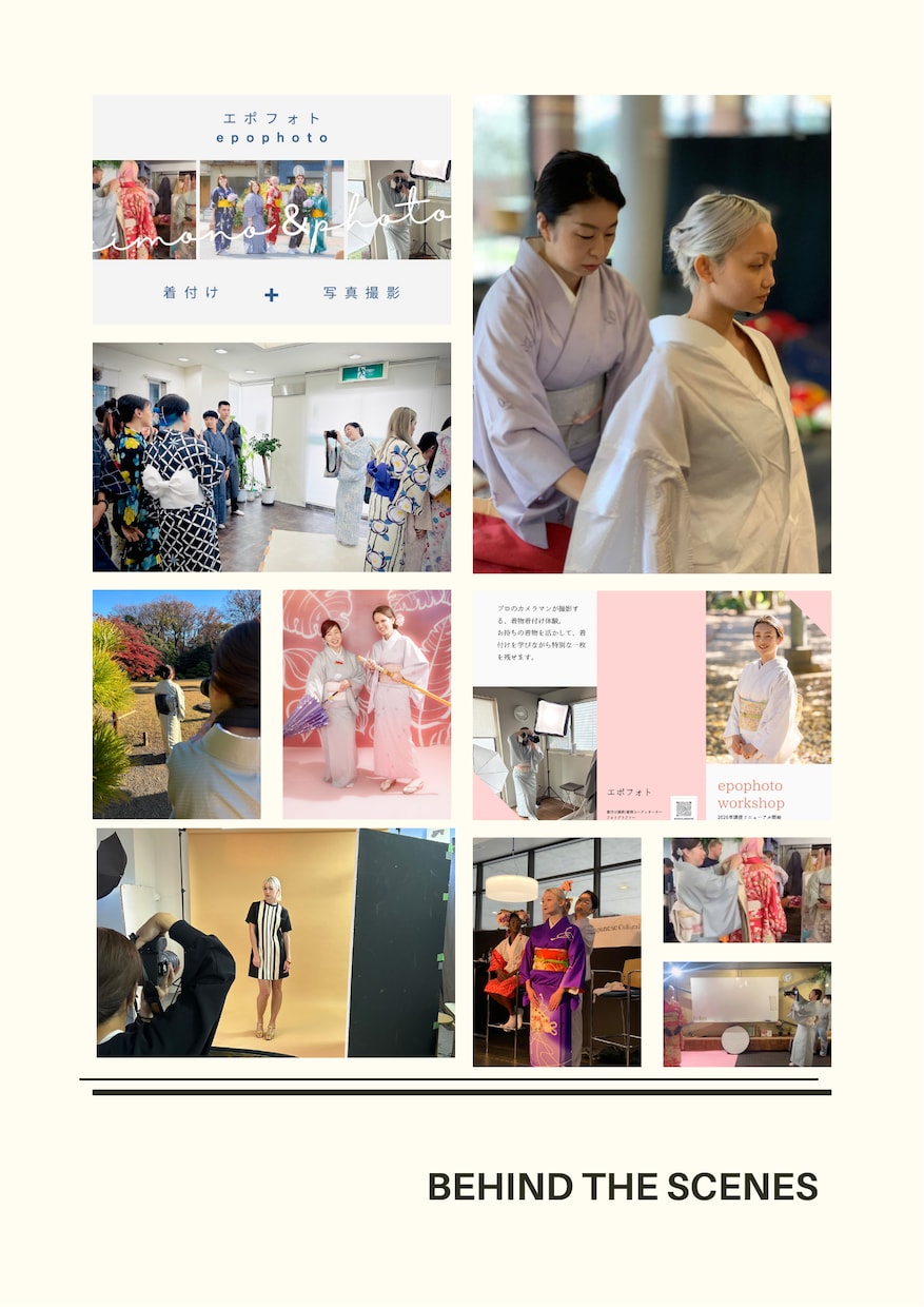 着付けご注文でプロが撮影、写真1枚プレゼントします 着付け師フォトグラファーが丁寧に手早く着付け、撮影します イメージ4