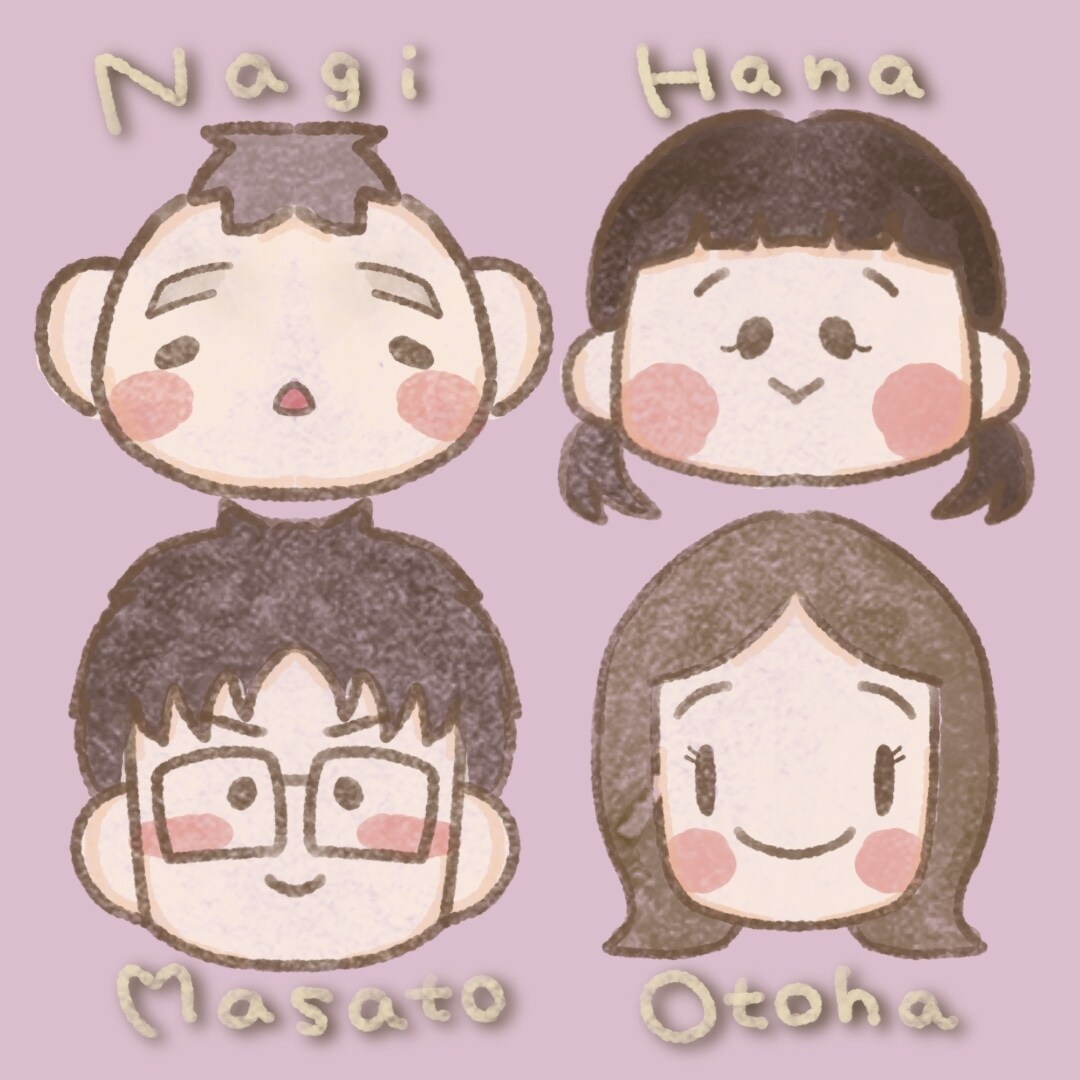 ゆるっとかわいい似顔絵を描きます ふんわり柔らかいキャラクターのような似顔絵です☺︎ イメージ1