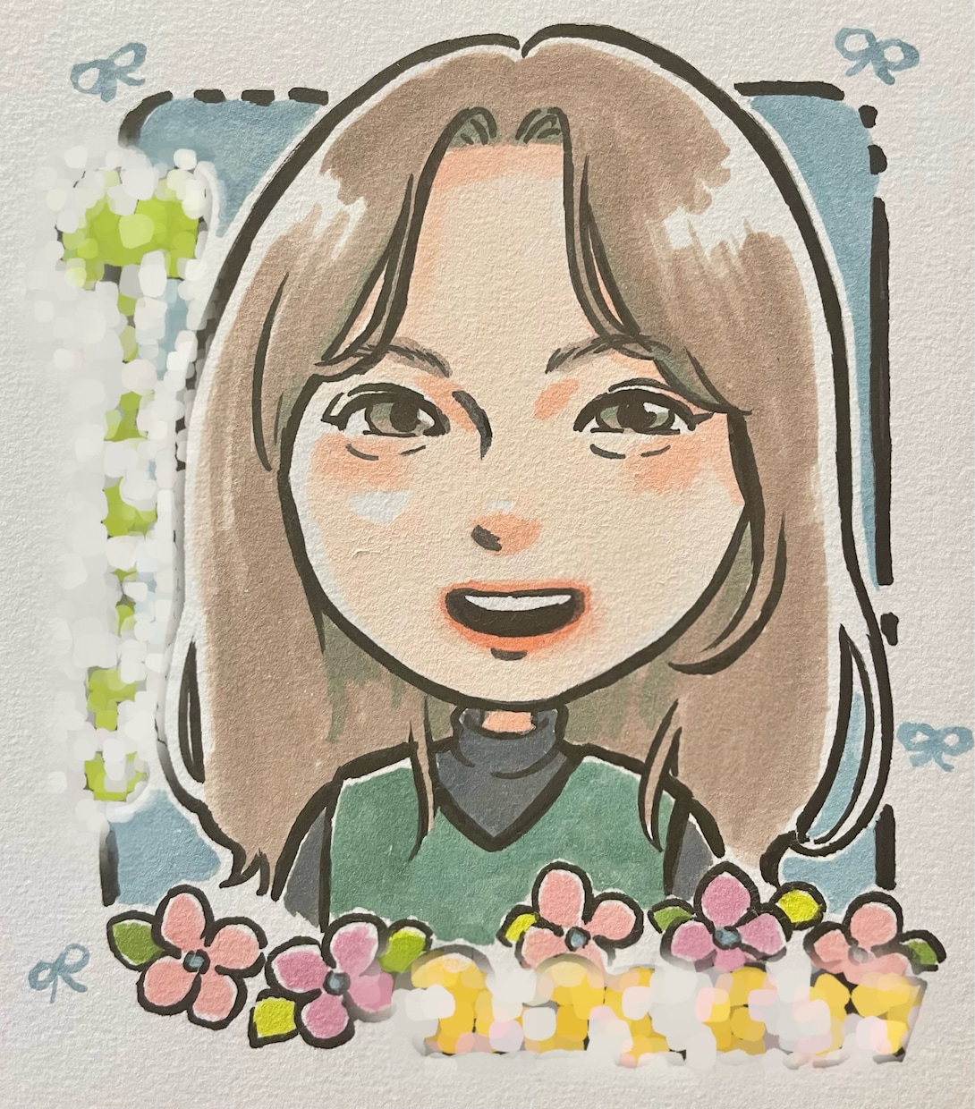アニメっぽい似顔絵描きます 家族やお友達との思い出作りにいかがですか？ イメージ7