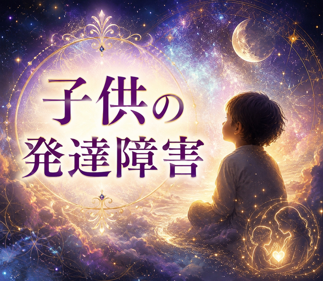 発達障害のお子様の未来を鑑定します 学校・家庭・社会で輝く可能性と選択肢を明らかに イメージ1