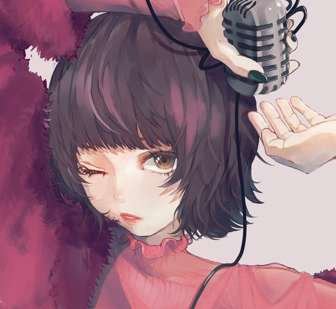 歌ってみたやサムネイルに！動画内イラスト描きます アニメ塗りから厚塗りまで、幅広く対応いたします！ イメージ1