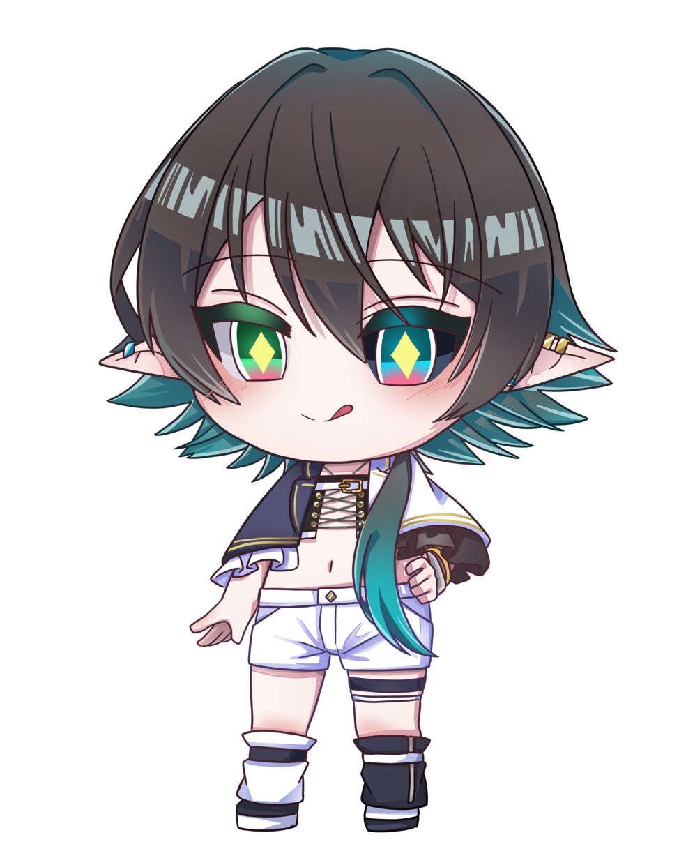 かわいいSDイラスト描きます Vtuber活動、SNS運用等に使える！依頼から最短1日で！ イメージ5
