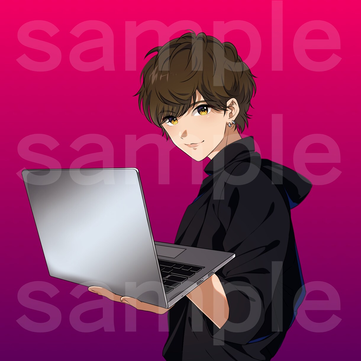 商業利用込みでアイコン描きます 現役漫画家があなたのアイコン一つ一つ丁寧に仕上げていきます！ イメージ4