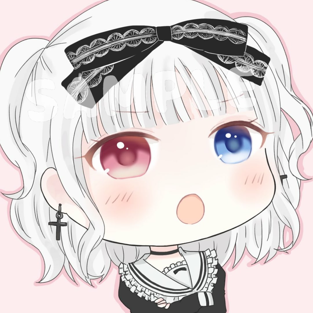 キュンとくる♡【ゆるふわ可愛い】女の子描きます 【等身orミニキャラ】洋服デザイン代込みアイコンイラスト制作 イメージ5