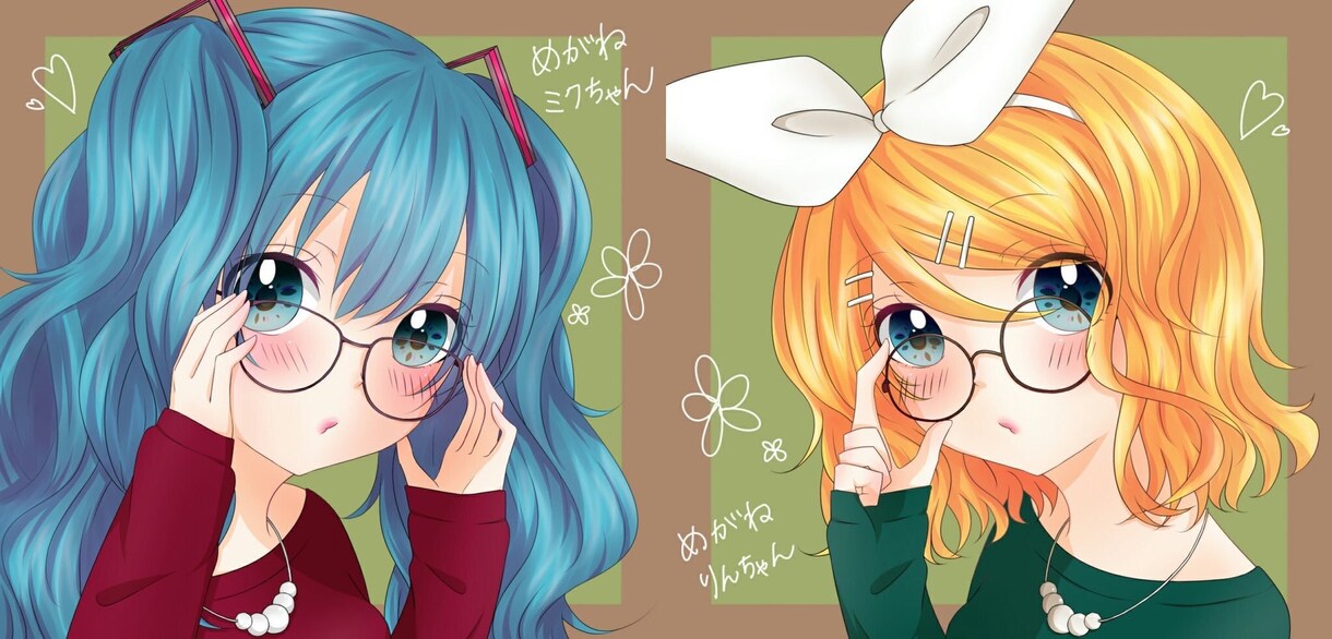 歌ってみたイラストや立ち絵などを描きます アイコン作成可⭕️女の子が得意です！ イメージ1