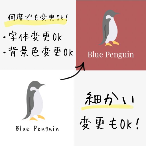 シンプルでおしゃれなロゴ作成します あなたのブランドの“顔”になるロゴを丁寧に制作します! イメージ2