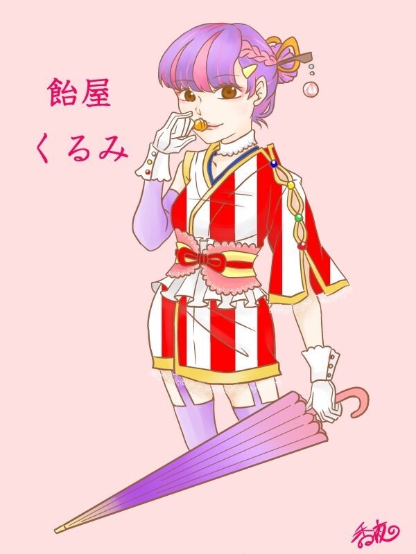 女の子キャラクター作成します 全身でも見切れでも対応可能です イメージ2