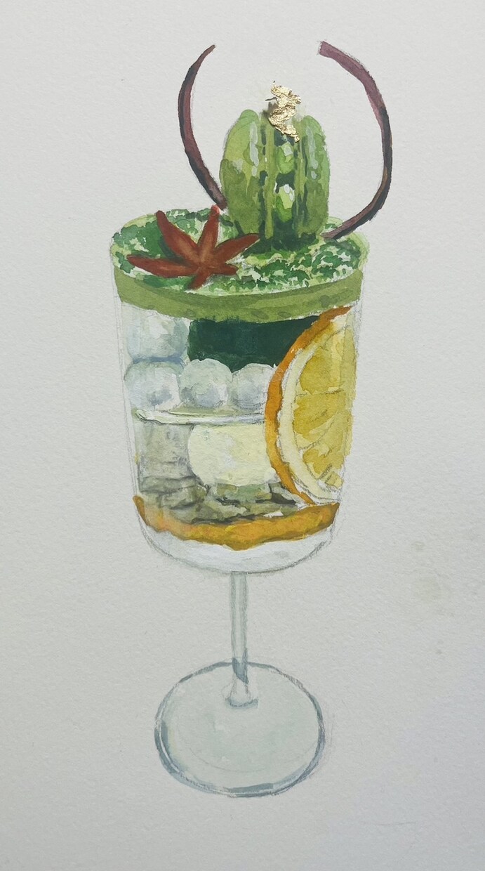 武蔵美卒が水彩画で絵を描きます 画像や要望をもとに何でも水彩画で描きます。 イメージ9