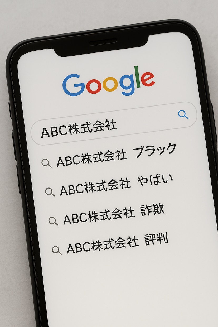 誹謗中傷につながるサジェストコンサルいたします お困りのネットの書き込み、ご相談のります。 イメージ1