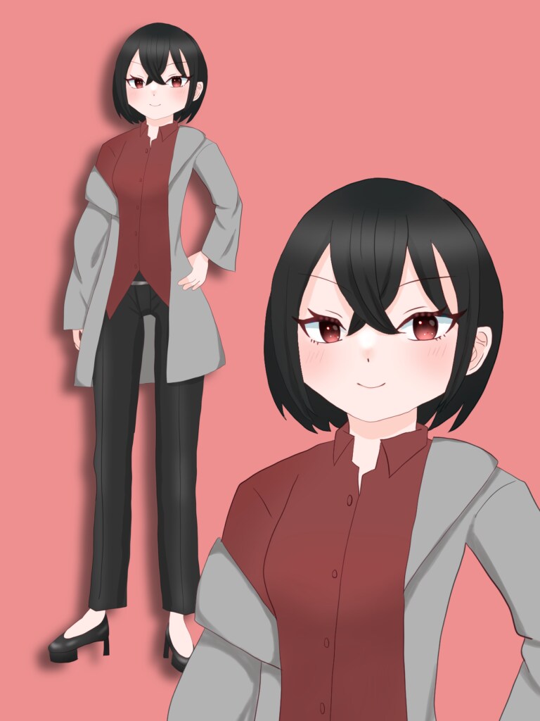 キャラクター立ち絵承ります IRIAM等の配信活動に！あなただけのイラストを制作します イメージ4