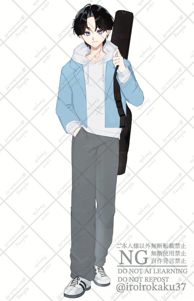 ラフ修正回数無制限！あなただけの立ち絵制作します 満足いくまでご相談ください◎おまかせデザインも可能です◎ イメージ3