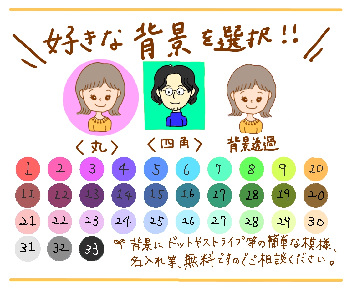 snsアイコン作成します ゆるっと可愛い、ほっこりすすアイコンを作成します イメージ3