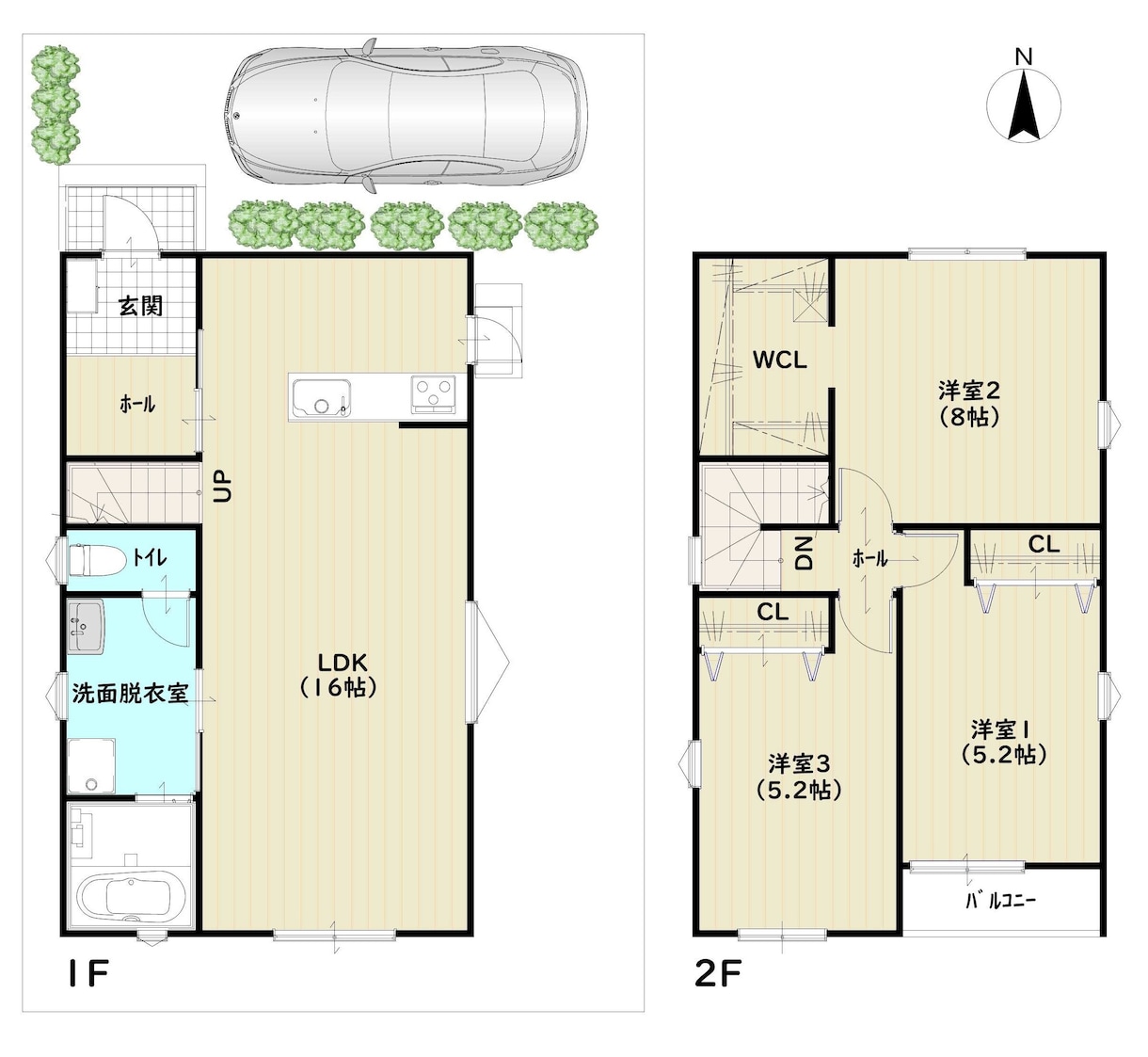 簡易間取り図データを作成します 簡単な手書き図や青図から間取り図のデータを作成いたします。 イメージ1