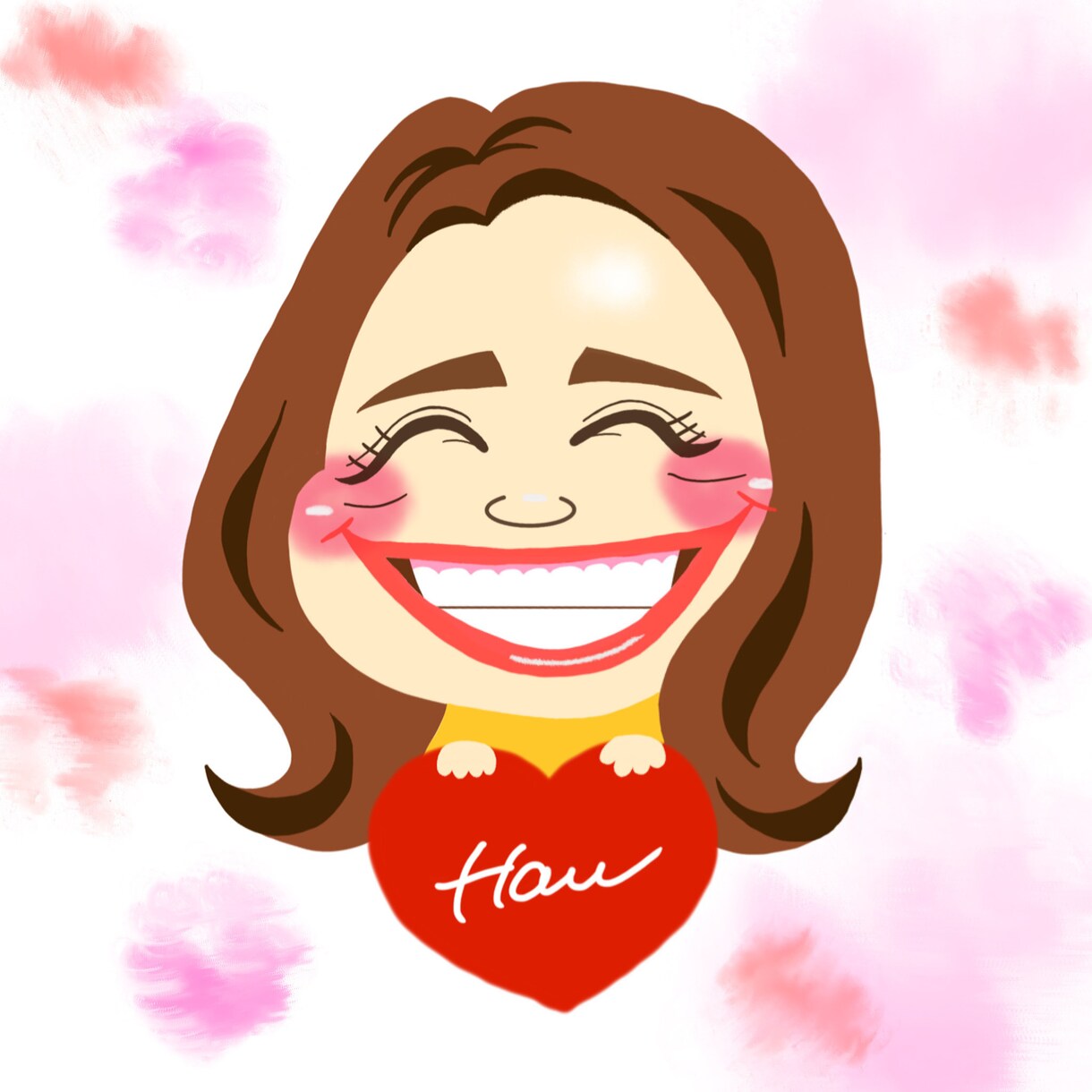 sns用アイコン、イラストお描きします イメージキャラクター付きのロゴで個性をだそう♪ イメージ1