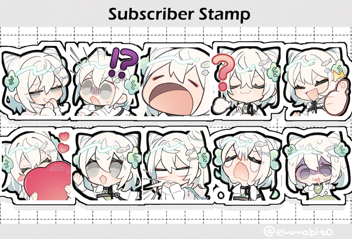 高品質で可愛いイラストをお描きします ヘッダーや動画の立ち絵に！キャラクターイラスト全般承ります！ イメージ3