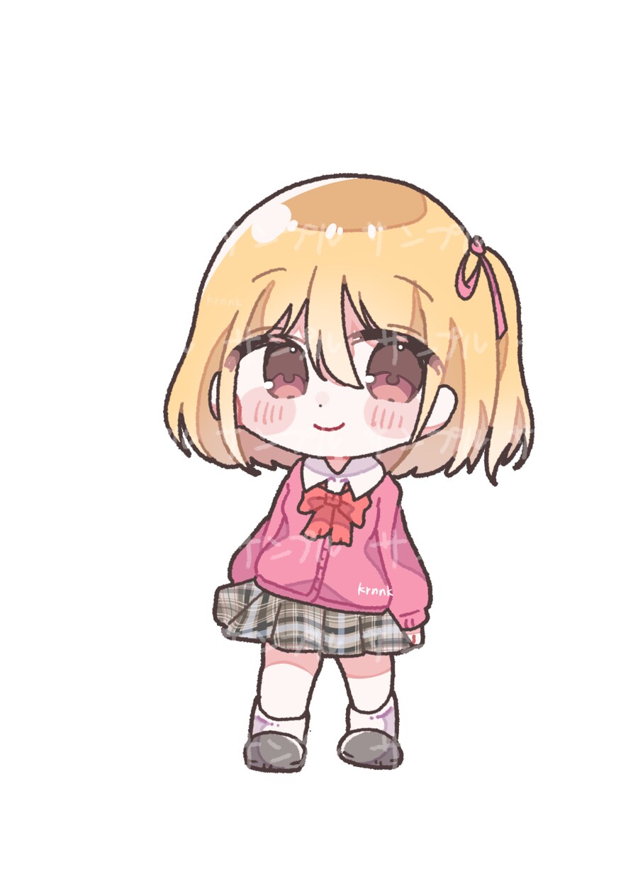 可愛いミニキャライラストを作成します 目が大きめの可愛らしいイラストを作成します！ イメージ2