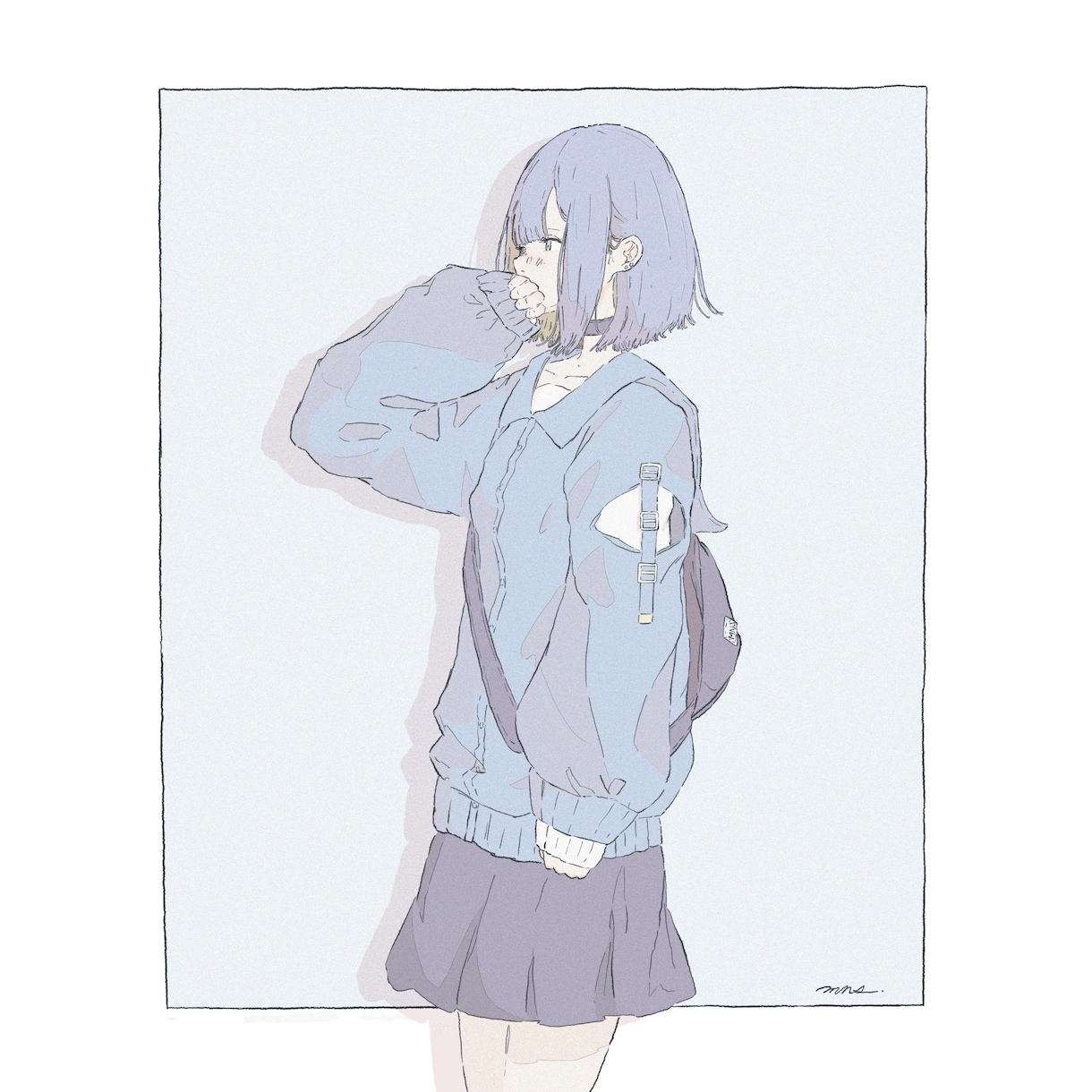 淡い感じのMVイラスト、アイコン描きます ジャケ写、Tシャツ、グッズなんかにもどうぞ！ イメージ10