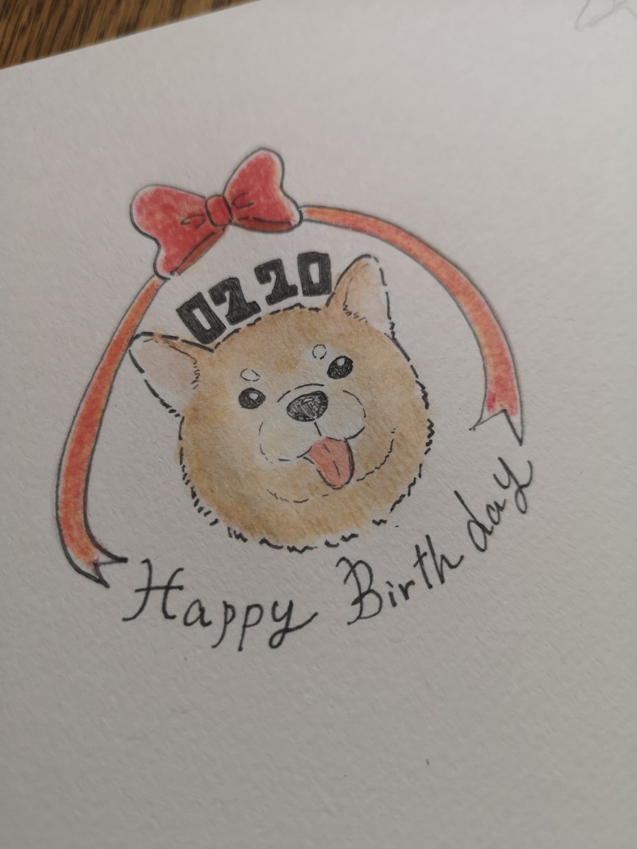 メッセージカード描きます 誕生日等の贈り物のメッセージカード イメージ5