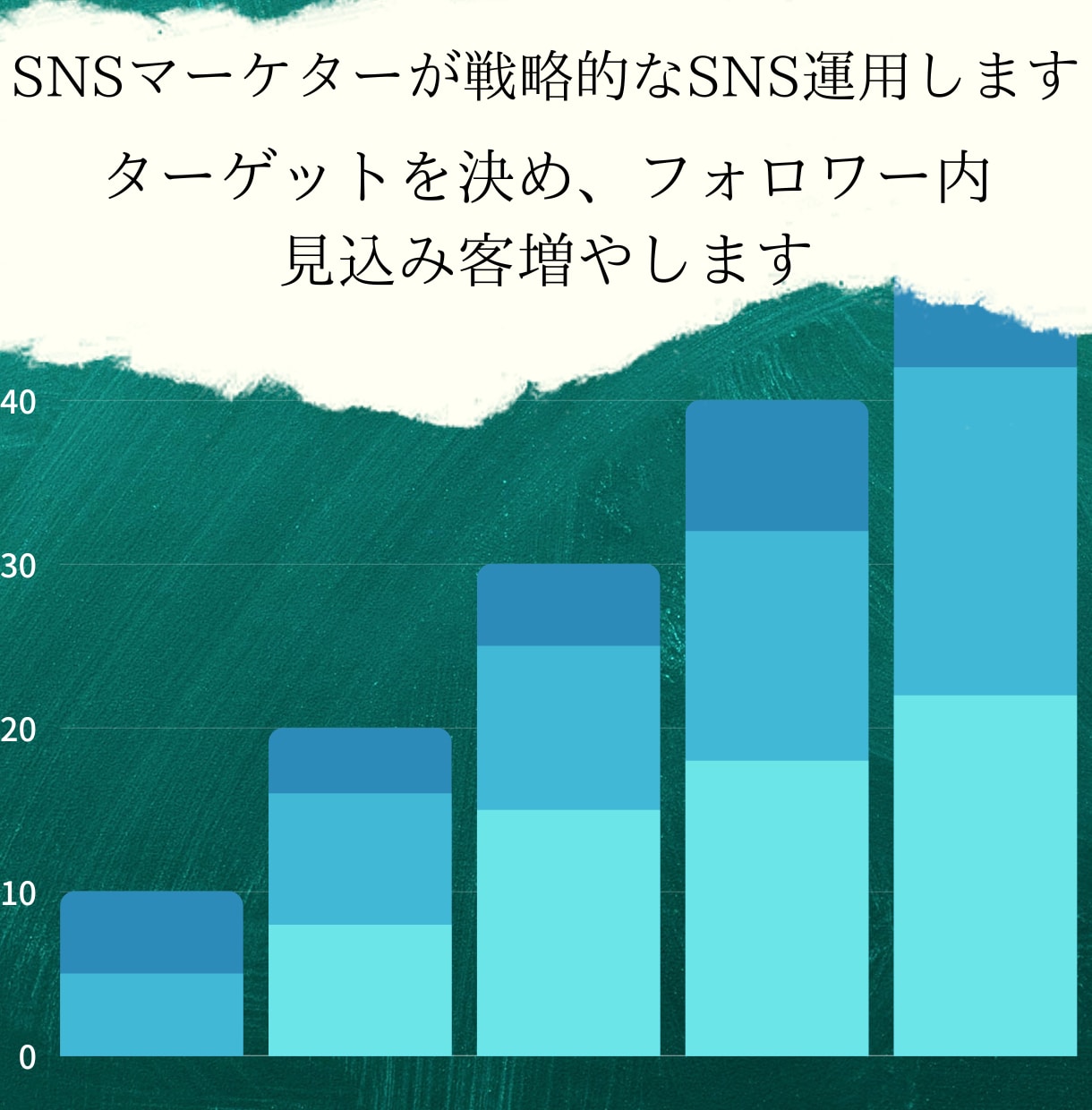 SNSマーケティングがTwitter運用代行します SNSマーケターの戦略的なTwitter代行 イメージ2