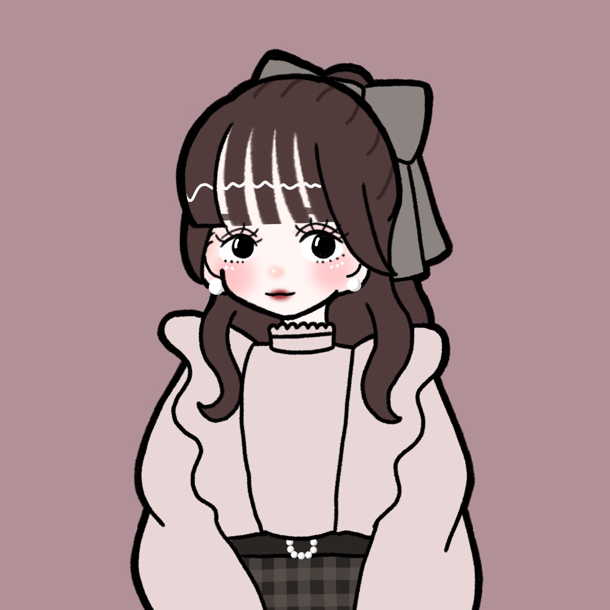 おしゃれで可愛いイラストを描きます アイコンやプレゼントに使えるイラストです❤︎ イメージ4