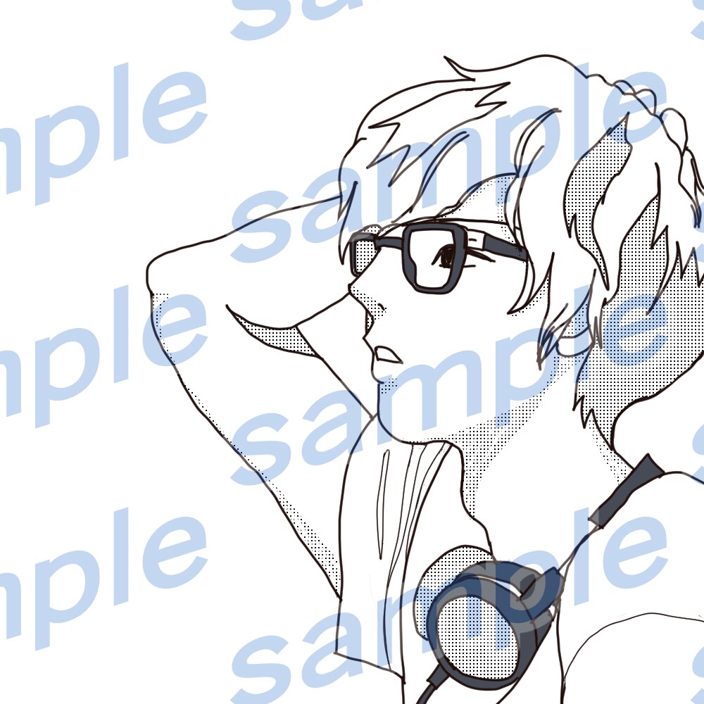 シンプルアイコンでオシャレに描きます 皆と同じじゃツマラナイ！シンプルで逆に目立っちゃおう！ イメージ2
