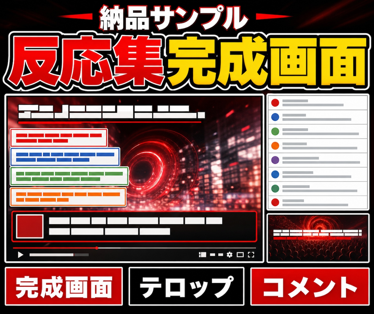 2chまとめ・反応集の動画をYMM4で編集します 台本と素材支給で完成12分までの基本編集を明確に代行 イメージ4