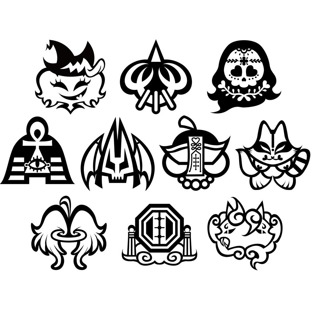 ロゴ・マーク・シンボル書きます タイトルロゴ、マーク、キャラクターシンボルを描きます。 イメージ6