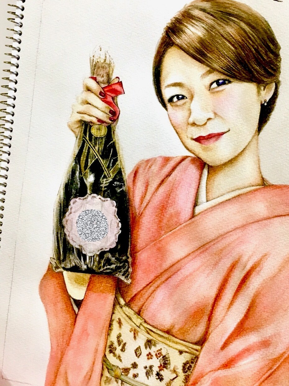 お好きなイメージカラーで描かせていただきます プレゼントカード&プロフィールなどにいかがでしょうか☆ イメージ2