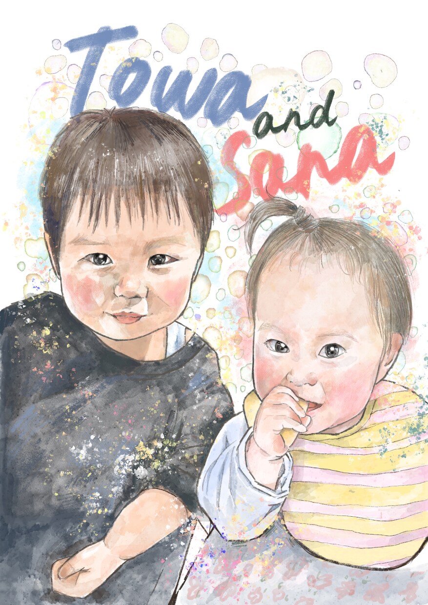 似顔絵やその他何でもイラストかきます 似顔絵ウェルカムボード新居祝いその他SNS用アイコンなど イメージ5