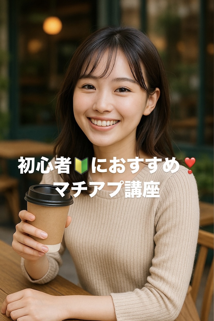 マッチングアプリ最強攻略♡教えます 現役大学生カップルが教える本気のマチアプ‼️ イメージ1