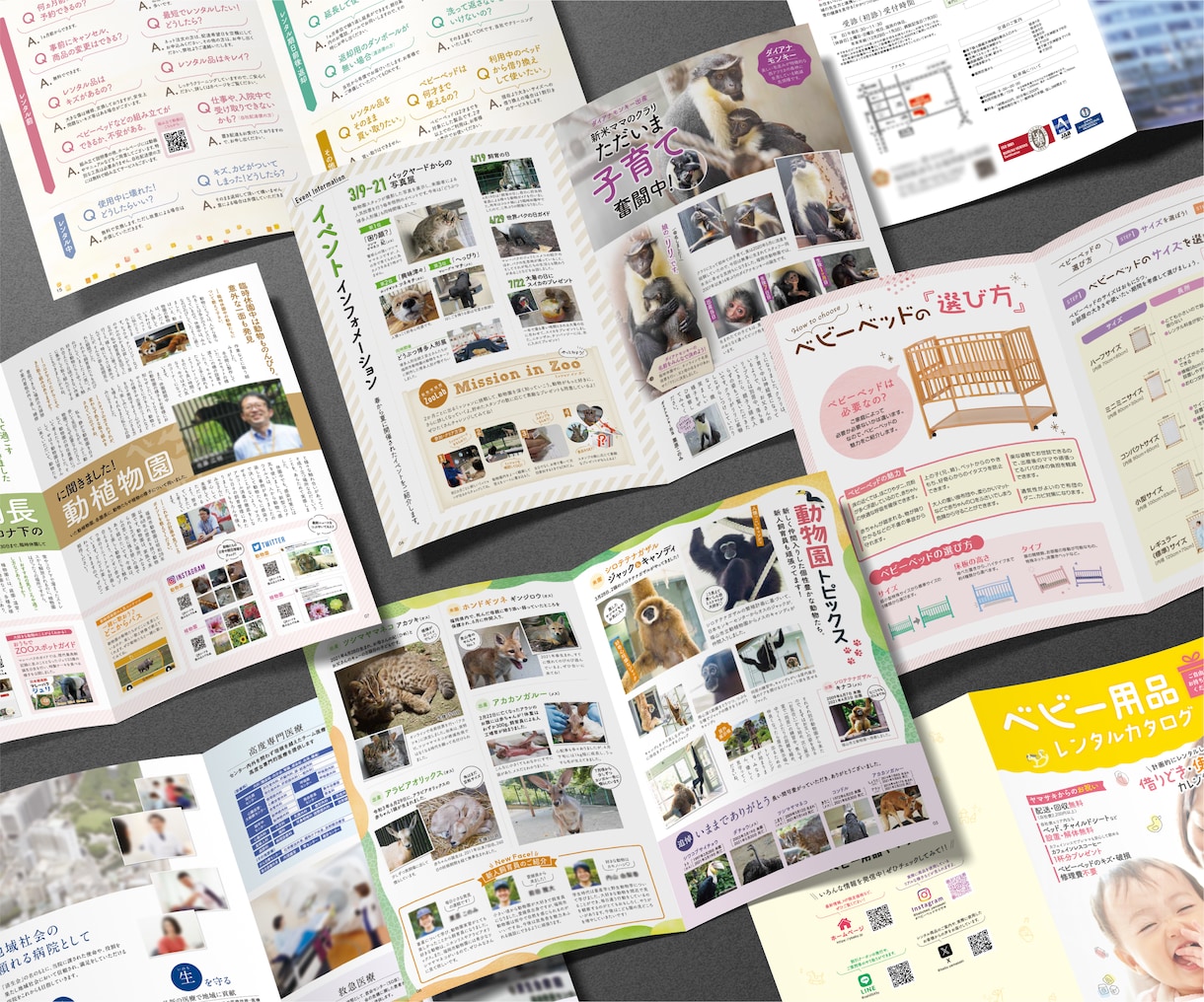 想いが伝わる☆高品質パンフをプロが作成します パンフ・リーフ・カタログなんでもOK！構成等もご相談ください イメージ3