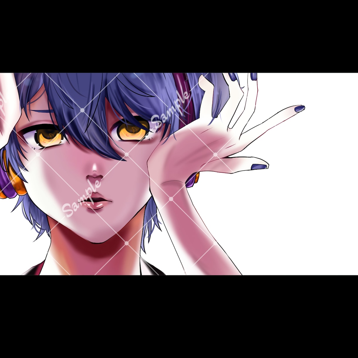 歌ってみたオリジナルサムネイルイラスト描きます 歌い手様、VTuber様におすすめです！ イメージ7