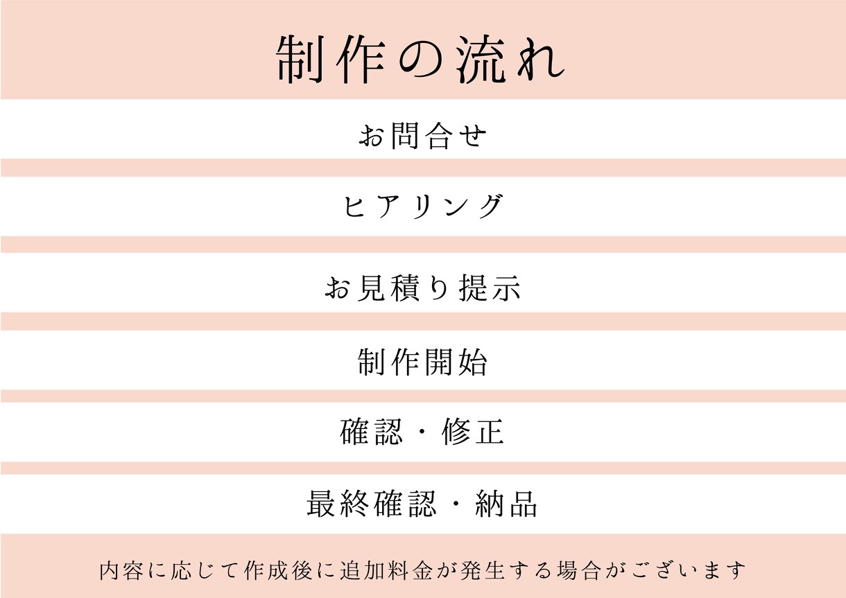 低予算で作れる！ペライチでサロンのHPを作成します サロンをオープンした方！お店のHPを低予算で作りたい方！ イメージ2