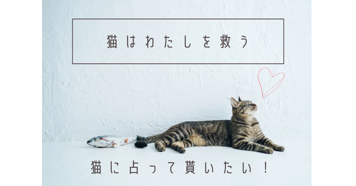 神秘的な猫達が、あなたにぴったりの1枚を選びます 猫の神秘的な直感が恋する心にやさしく光を灯します✴︎ イメージ1