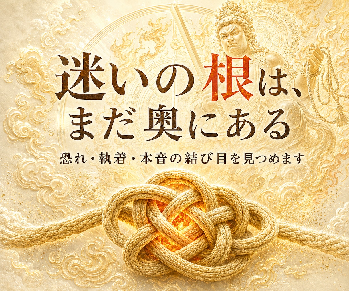 不動明王の火焔で迷いの根を霊視します 切れない執着と進む道をお伝えします イメージ3