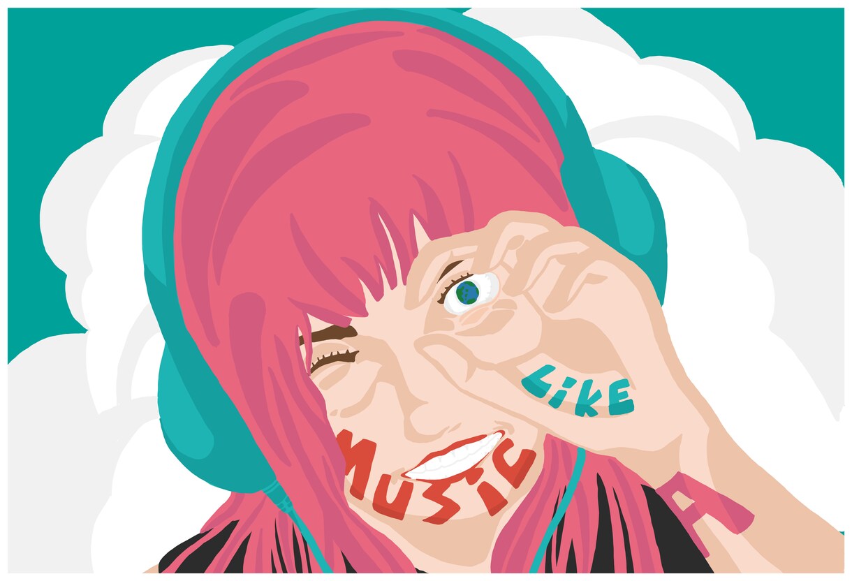 どこでも使えるカラフルでポップなイラスト作成します webや挿絵、グッズ等に使えるカラフルでポップなイラスト イメージ3