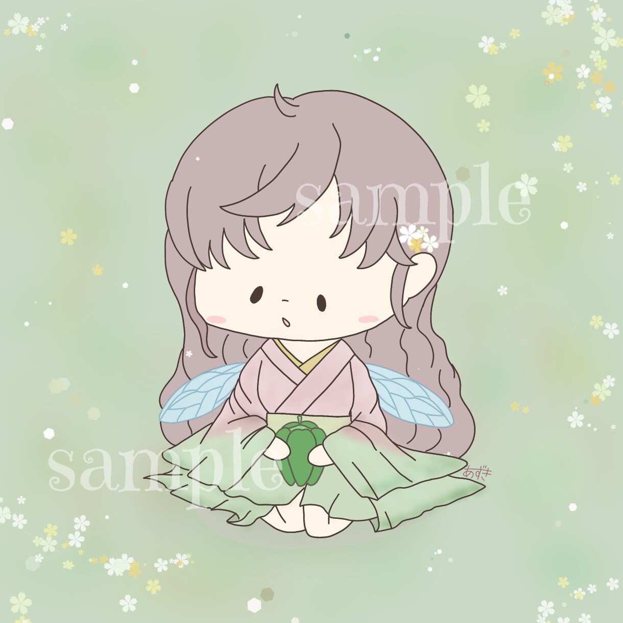 ゆるキャライラストかきます アイコン、ヘッダー、配信用背景などにお使い頂けます イメージ8