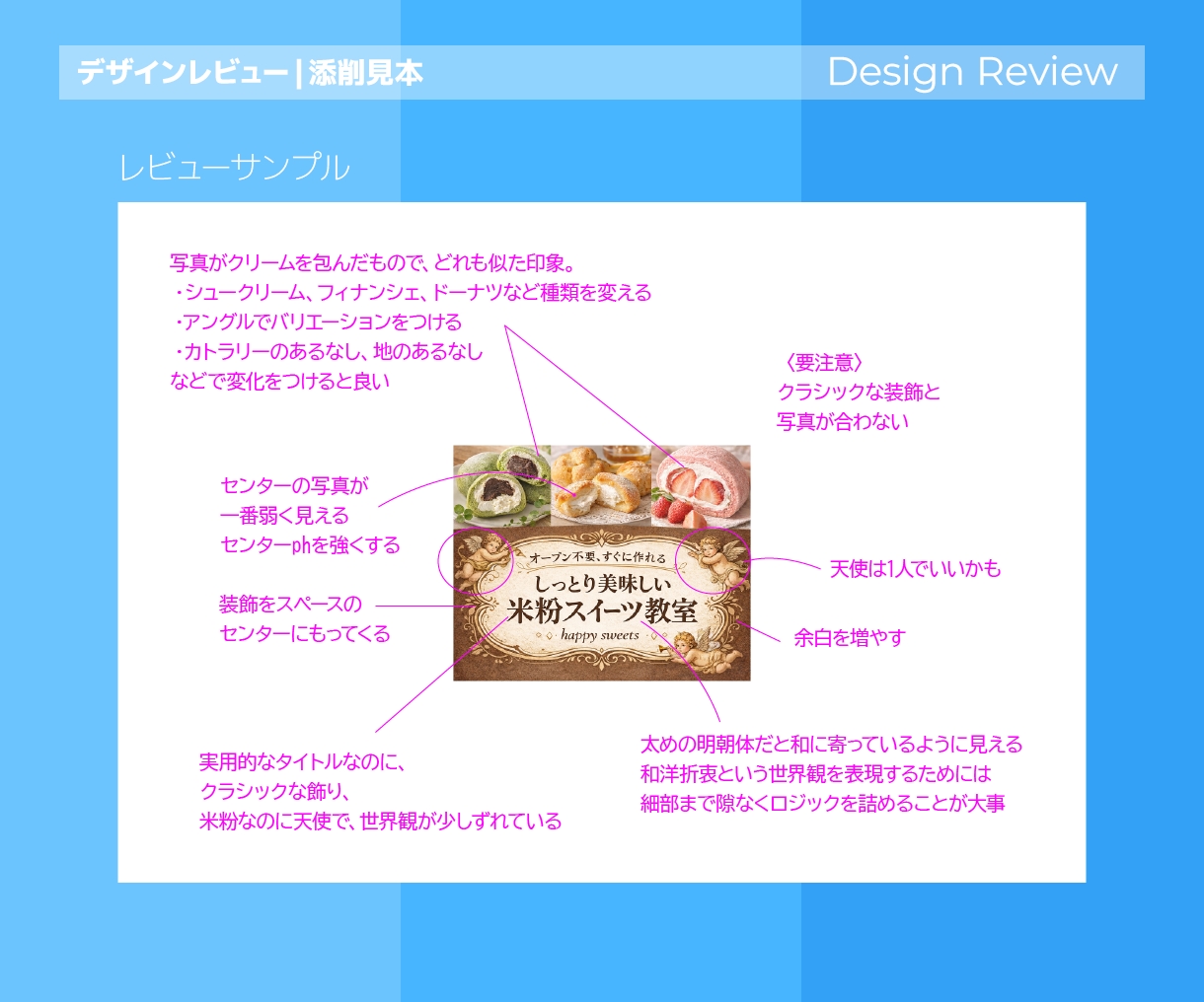デザイン添削＆レッスン｜最短で伸びるルート作ります デザイン全般の相談◎。転職相談、ポートフォリオ作成支援も イメージ4