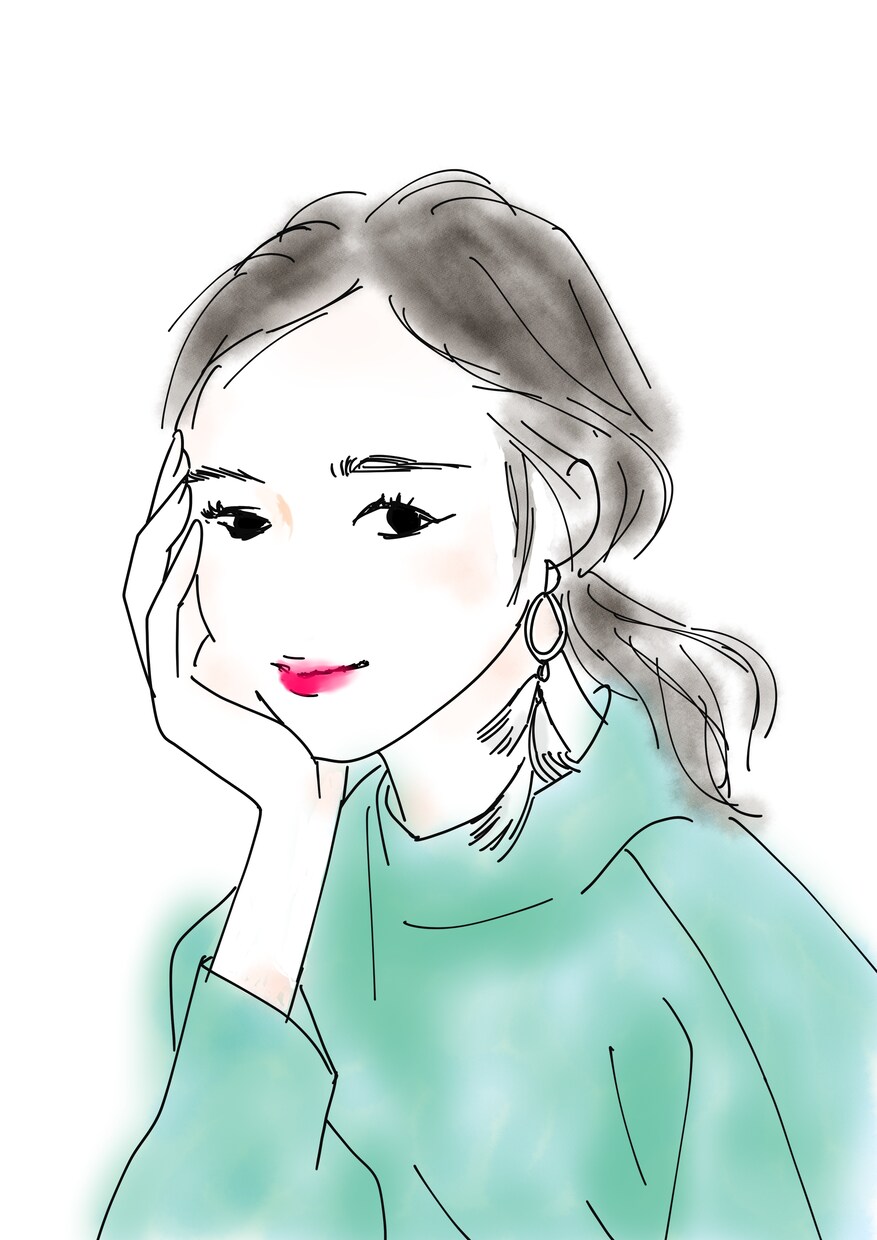 似顔絵、アイコンを描きます アニメ過ぎずリアル過ぎない線画イラスト！ イメージ1