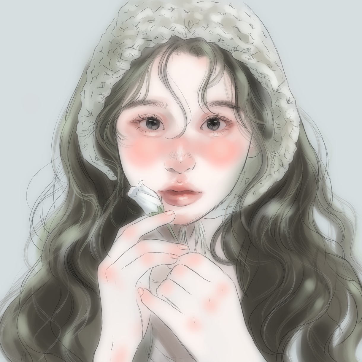 お写真を元に似顔絵・アイコン描きます ⭐️opening sale⭐️¥9000→¥2000 イメージ1