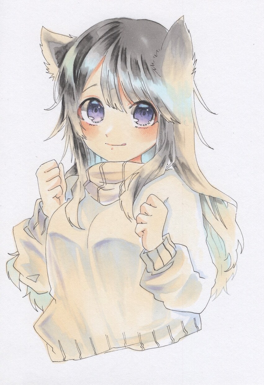 アナログアイコンイラスト描きます SNSなどのアイコンにどうぞ♪リクエストアイコンを描きます！ イメージ4