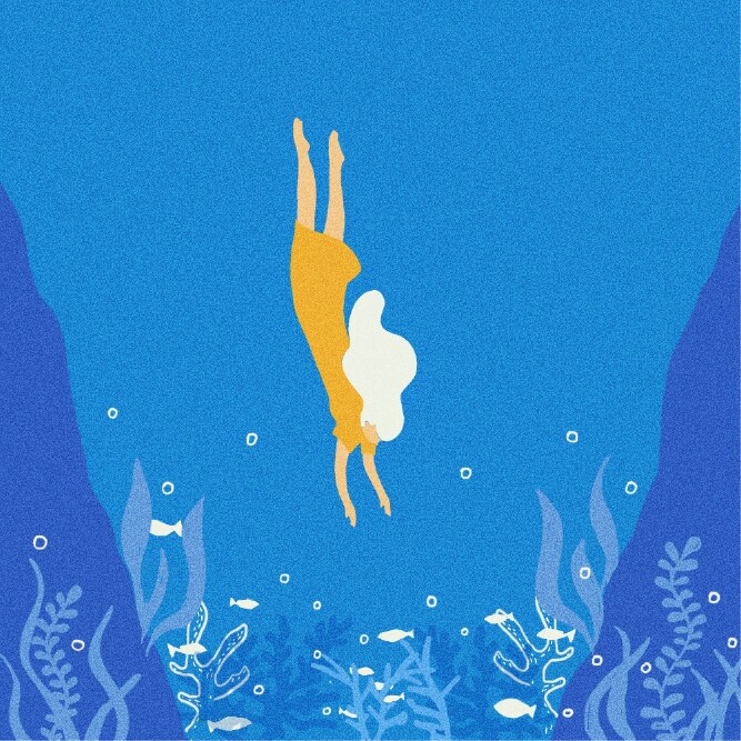 ミニマルでシュールな世界観のある絵を描きます あなたのイメージを独特な世界観で表現します！ イメージ3
