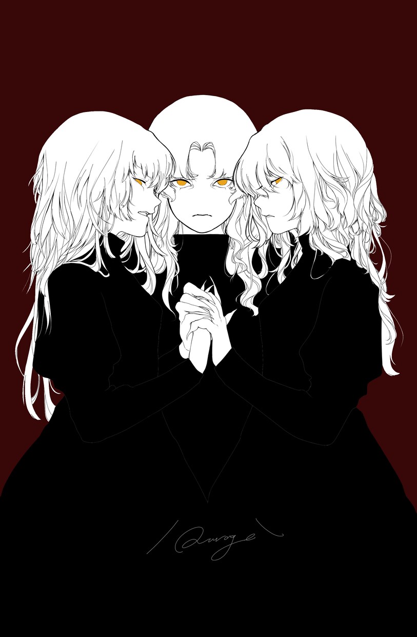 本の表紙お描きします ダークで不穏で少し不気味だけど美しさもある絵画のように イメージ4