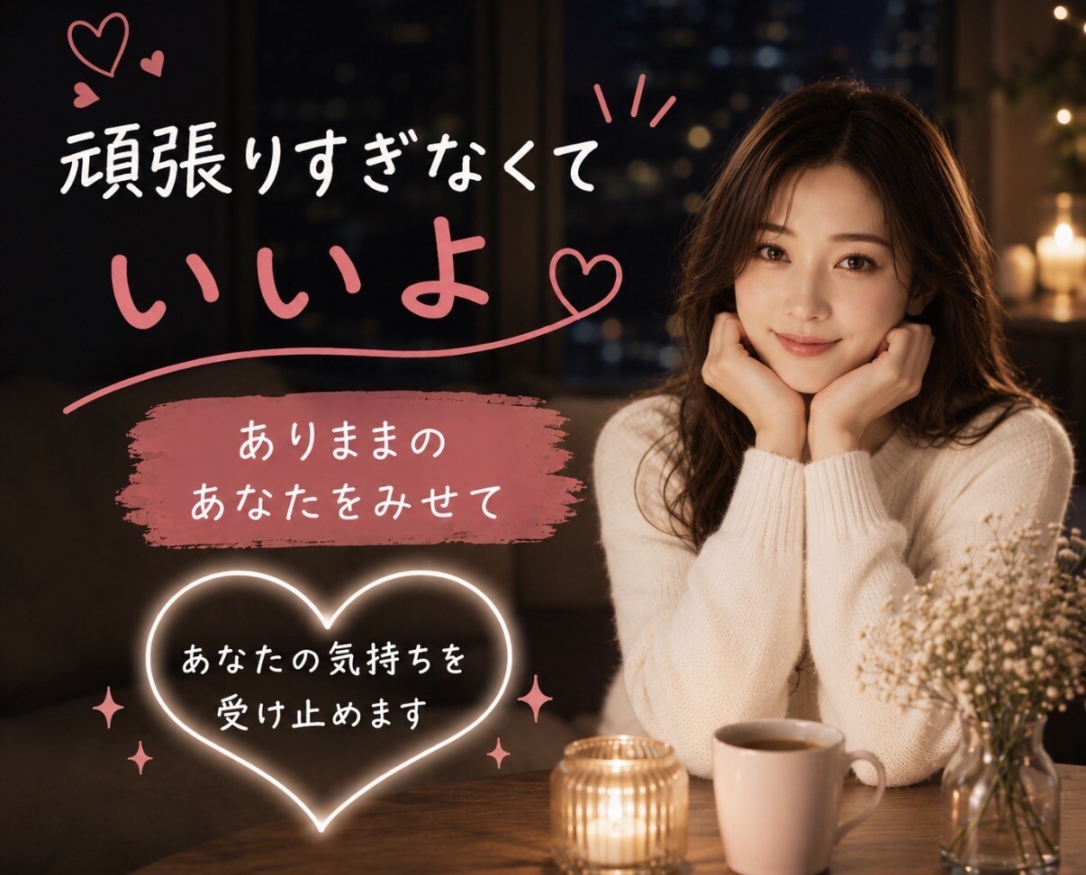 男性限定♡本音も弱音も安心して話せます 仕事、家庭、恋愛、性の悩み…。一人で抱え込まなくて大丈夫。 イメージ2