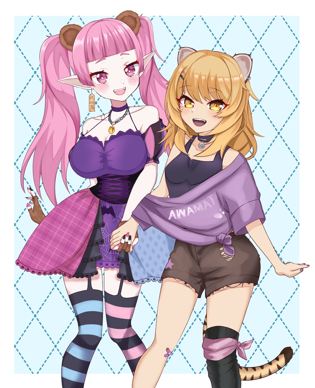 絵柄寄せ可！活動者様歓迎！イラストお描きします 活動者様歓迎！アニメ塗りベースの絵柄が得意です！ イメージ9