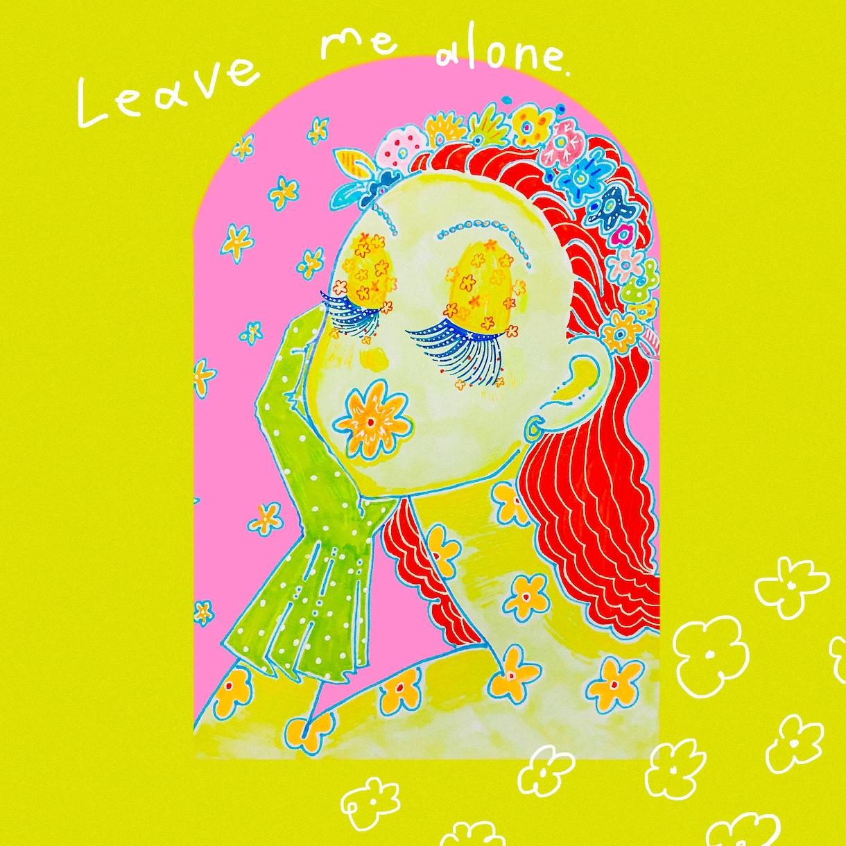 おしゃれで個性的なアート似顔絵お描きします ビビッドな色使いで印象に残る一枚に仕上げます イメージ1