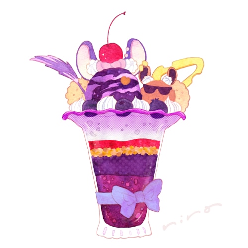 大人かわいい♡水彩タッチのイラストお描きします アイコンイラストやグッズ、プレゼントに イメージ4